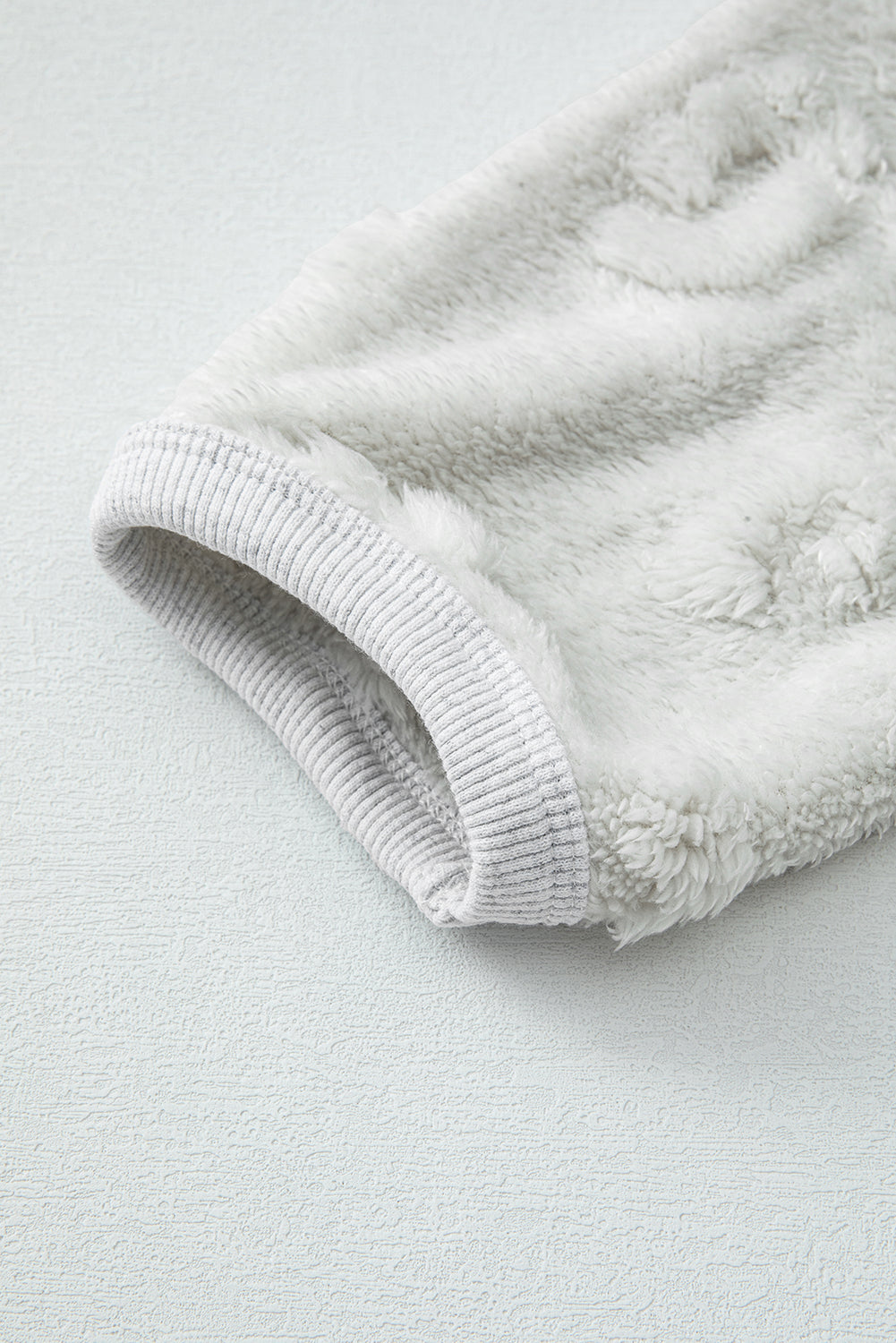 Leopard Textured Fleece Lounge Set