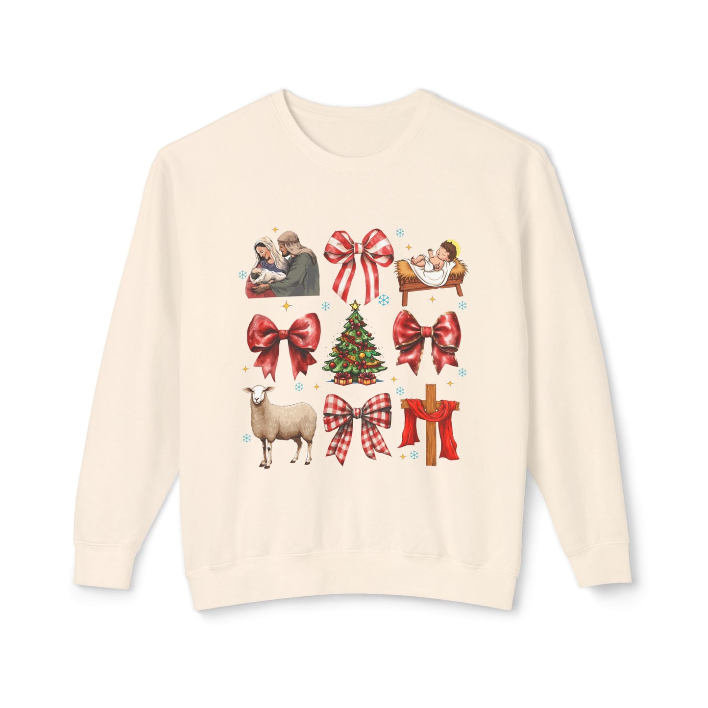 Festive Christian Christmas Sweatshirt