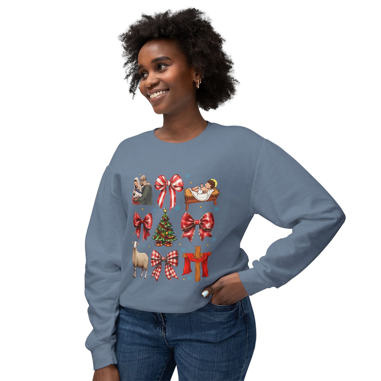 Festive Christian Christmas Sweatshirt