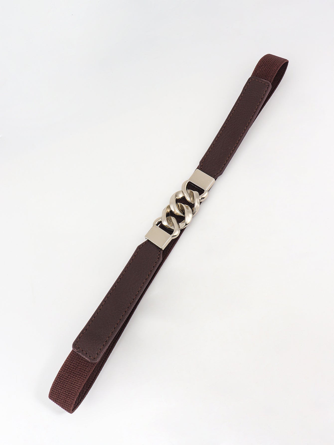 Flirty Elastic Belt with Gold Buckle