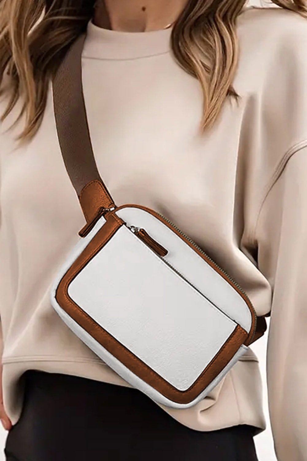 Colorblock Crossbody Bag