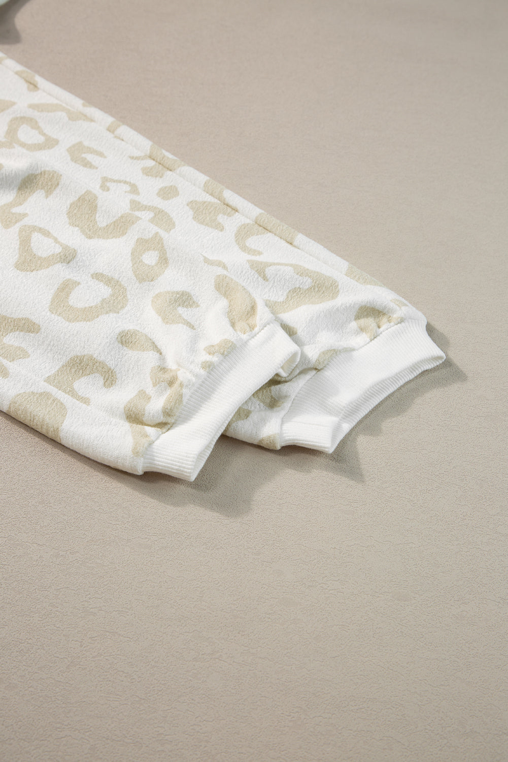 White Leopard Lounge Set