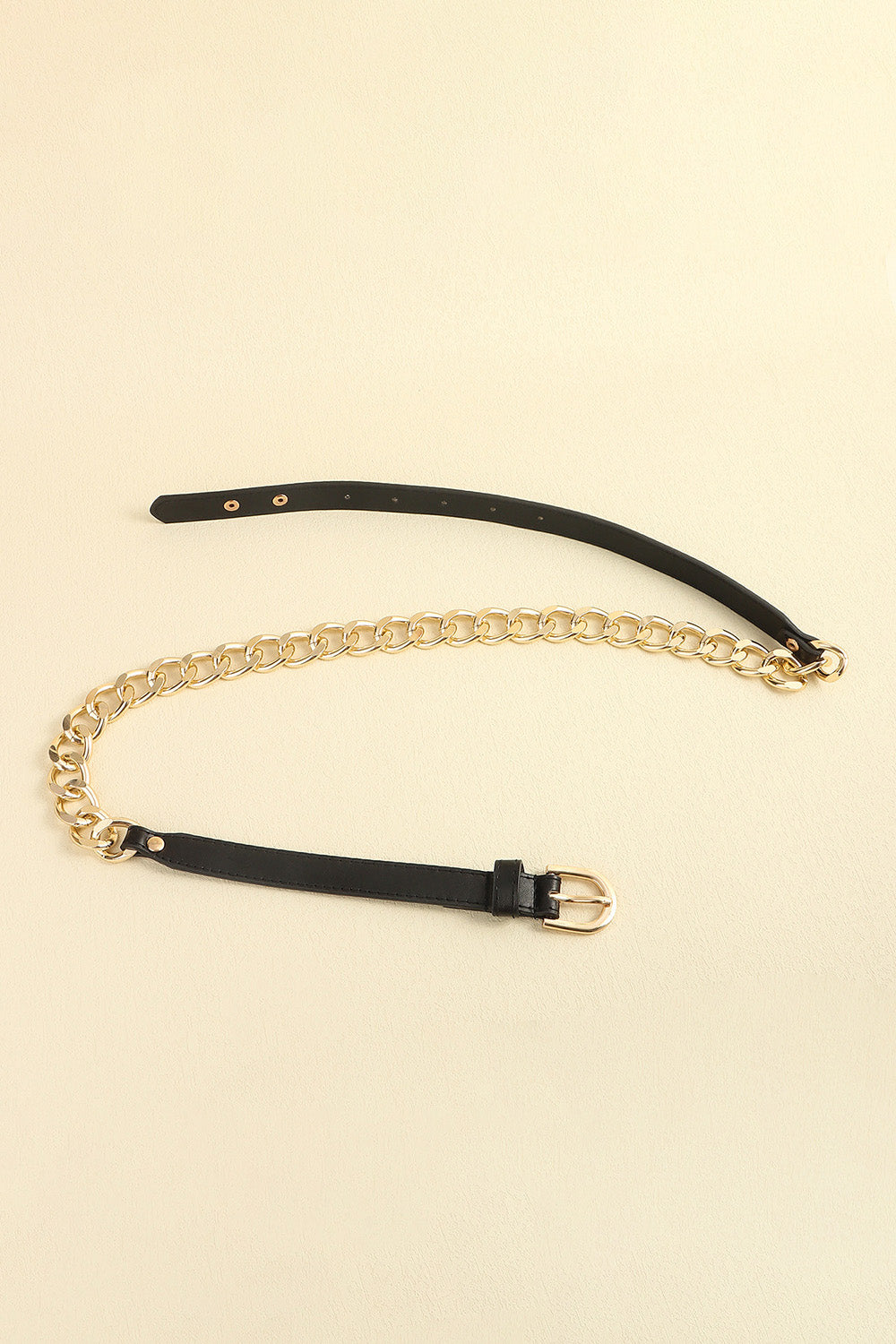 Leather Chain Belt
