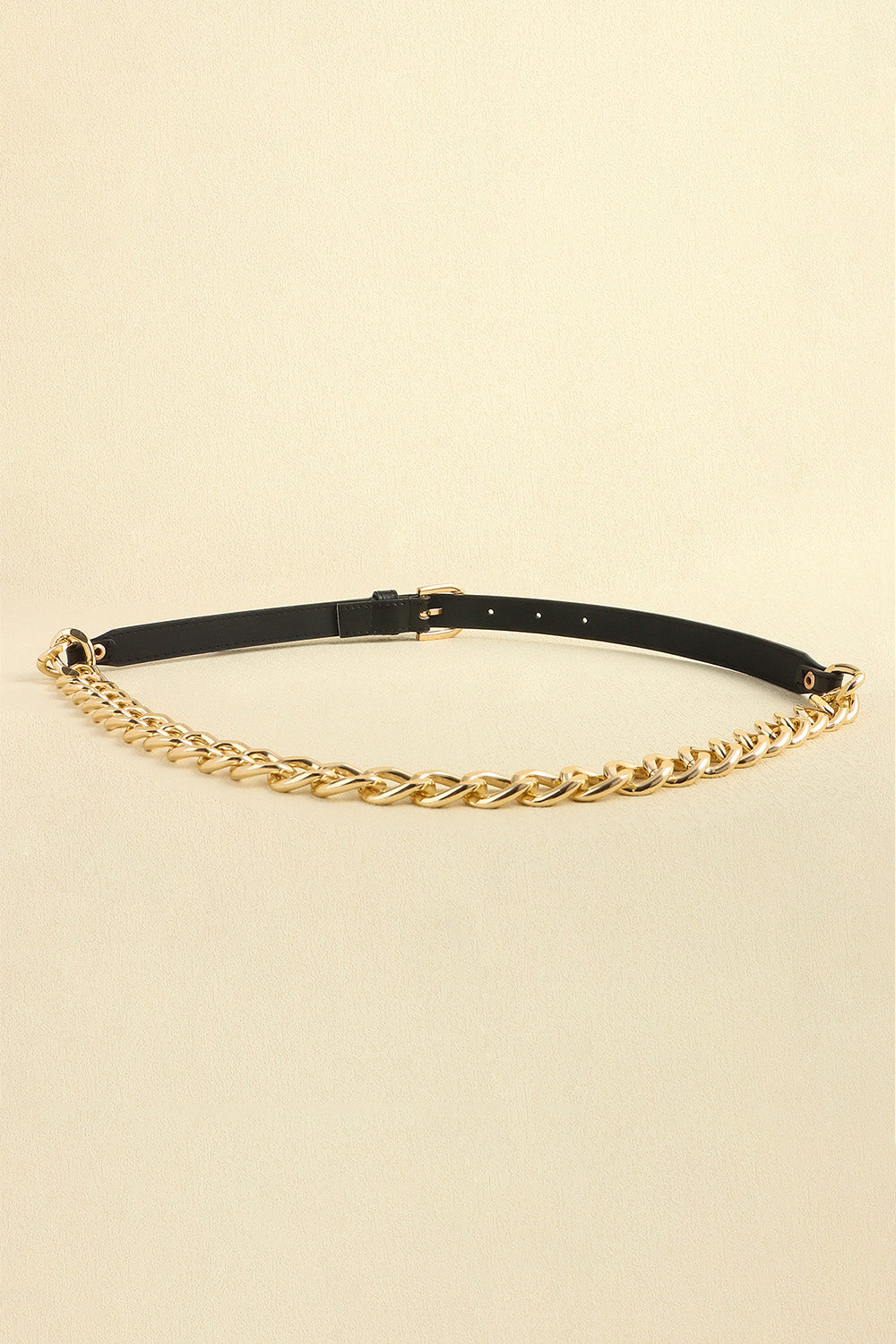 Leather Chain Belt