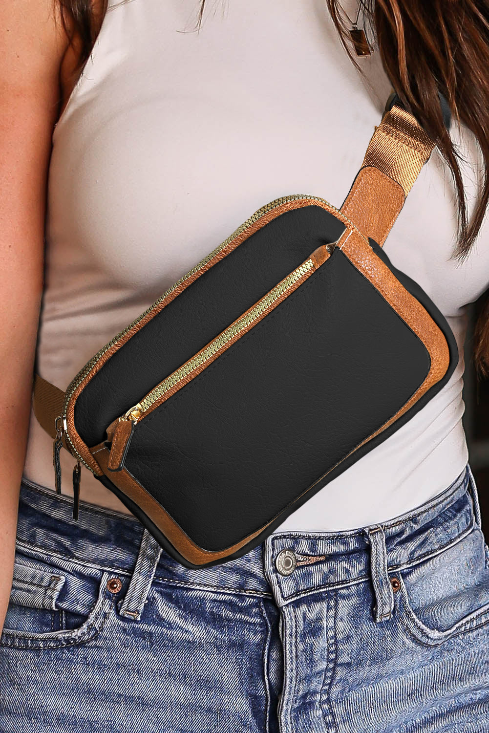 Colorblock Crossbody Bag