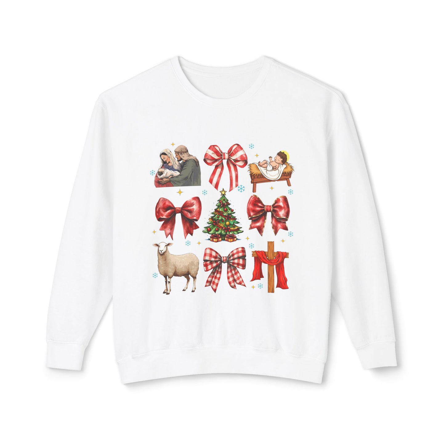 Festive Christian Christmas Sweatshirt