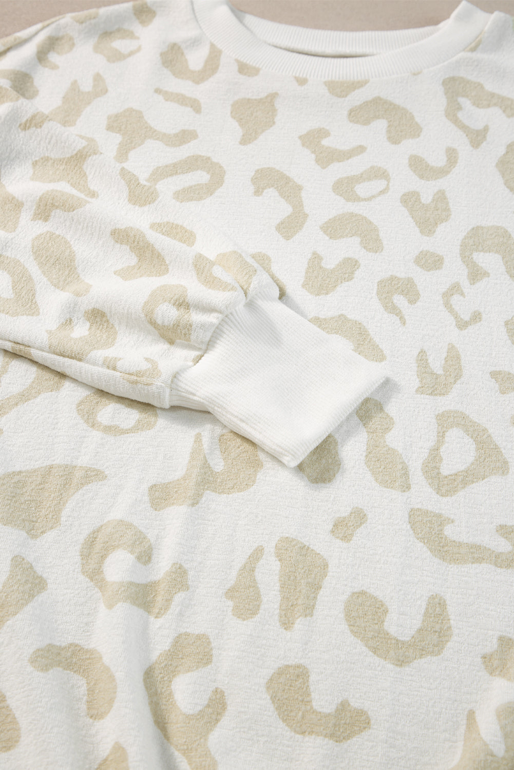 White Leopard Lounge Set
