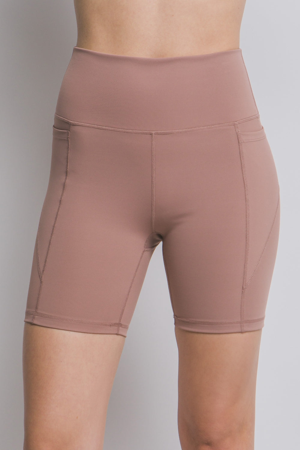 High Waist Active Shorts