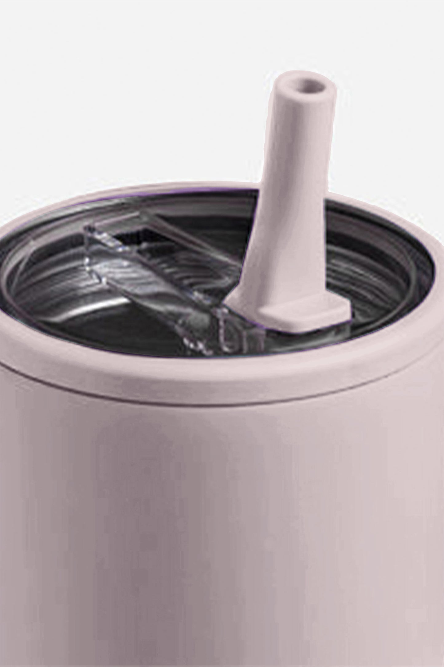 Orchid Petal Frosted Stainless Handle Large Vacuum Cup with Straw 40oz