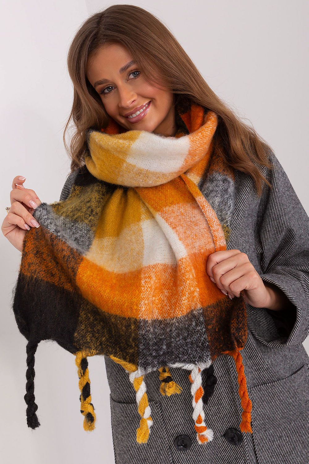 Plaid & Cozy Dreams Scarf: Fall