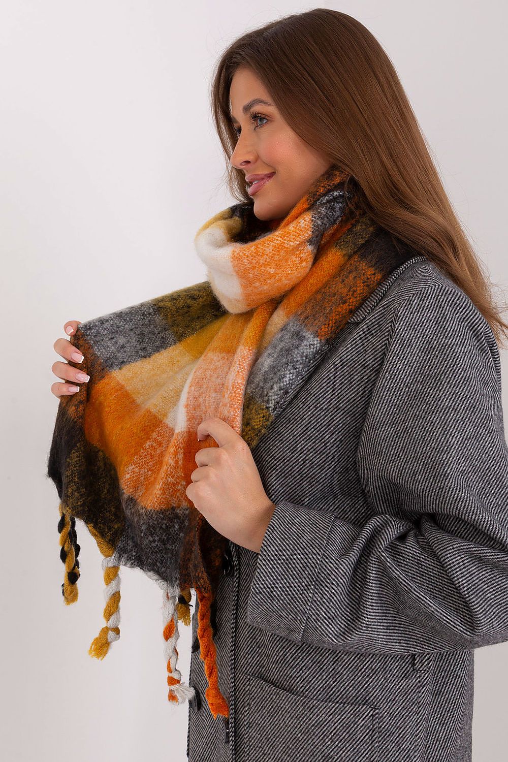 Plaid & Cozy Dreams Scarf: Fall
