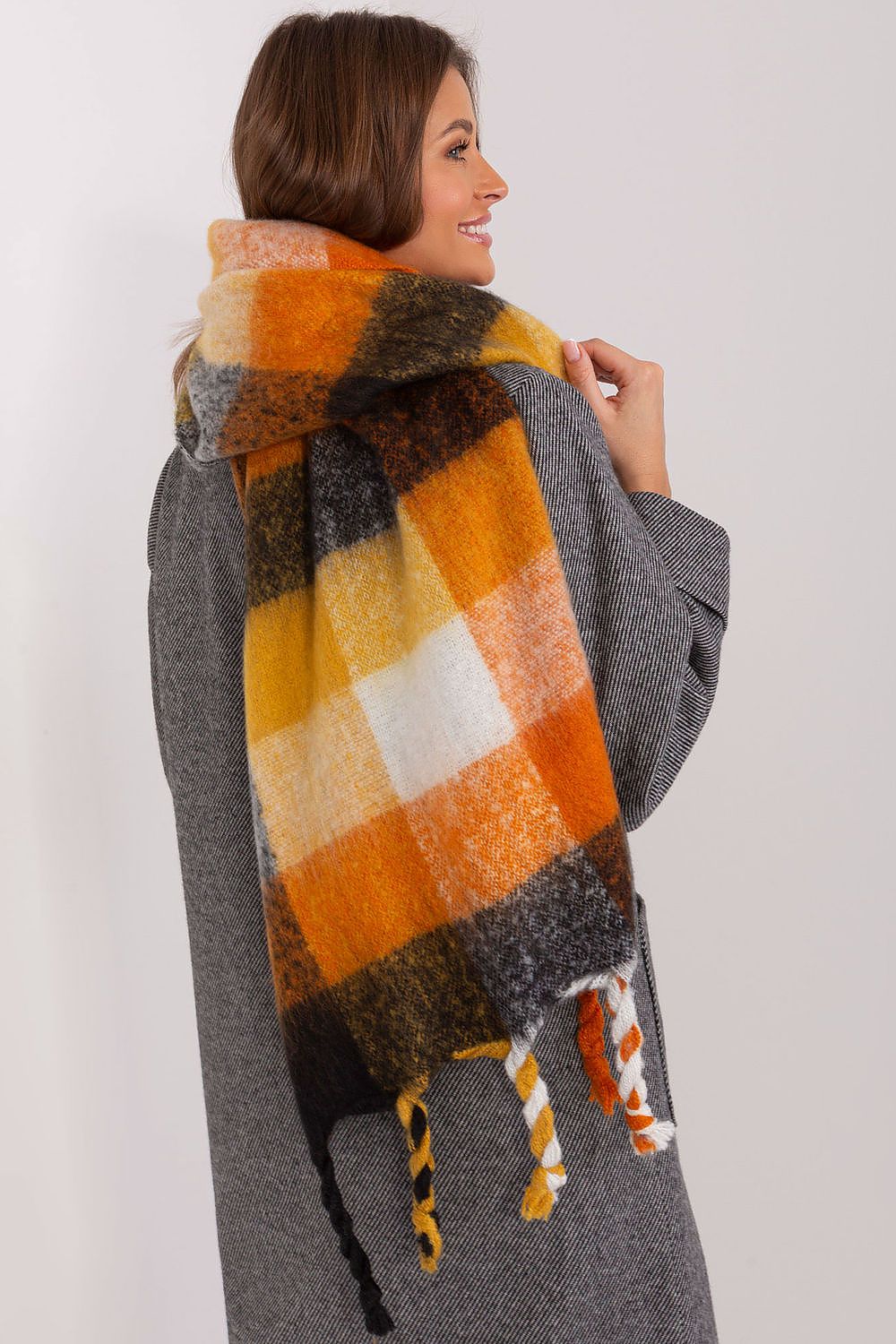 Plaid & Cozy Dreams Scarf: Fall
