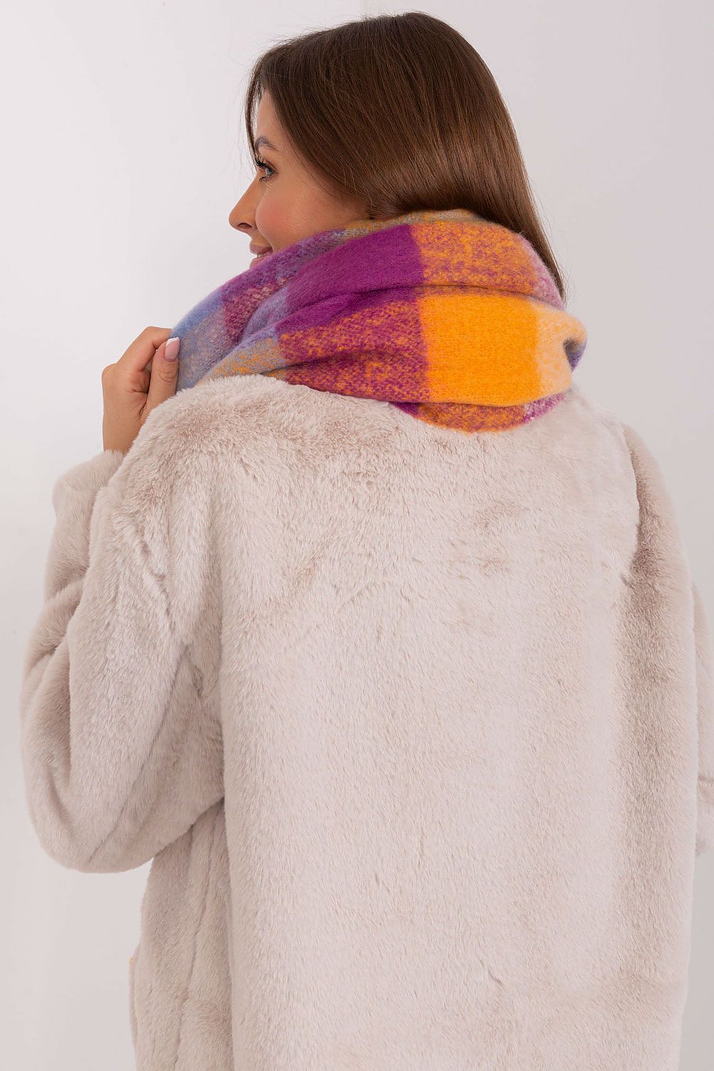 Colorful Plaid Scarf