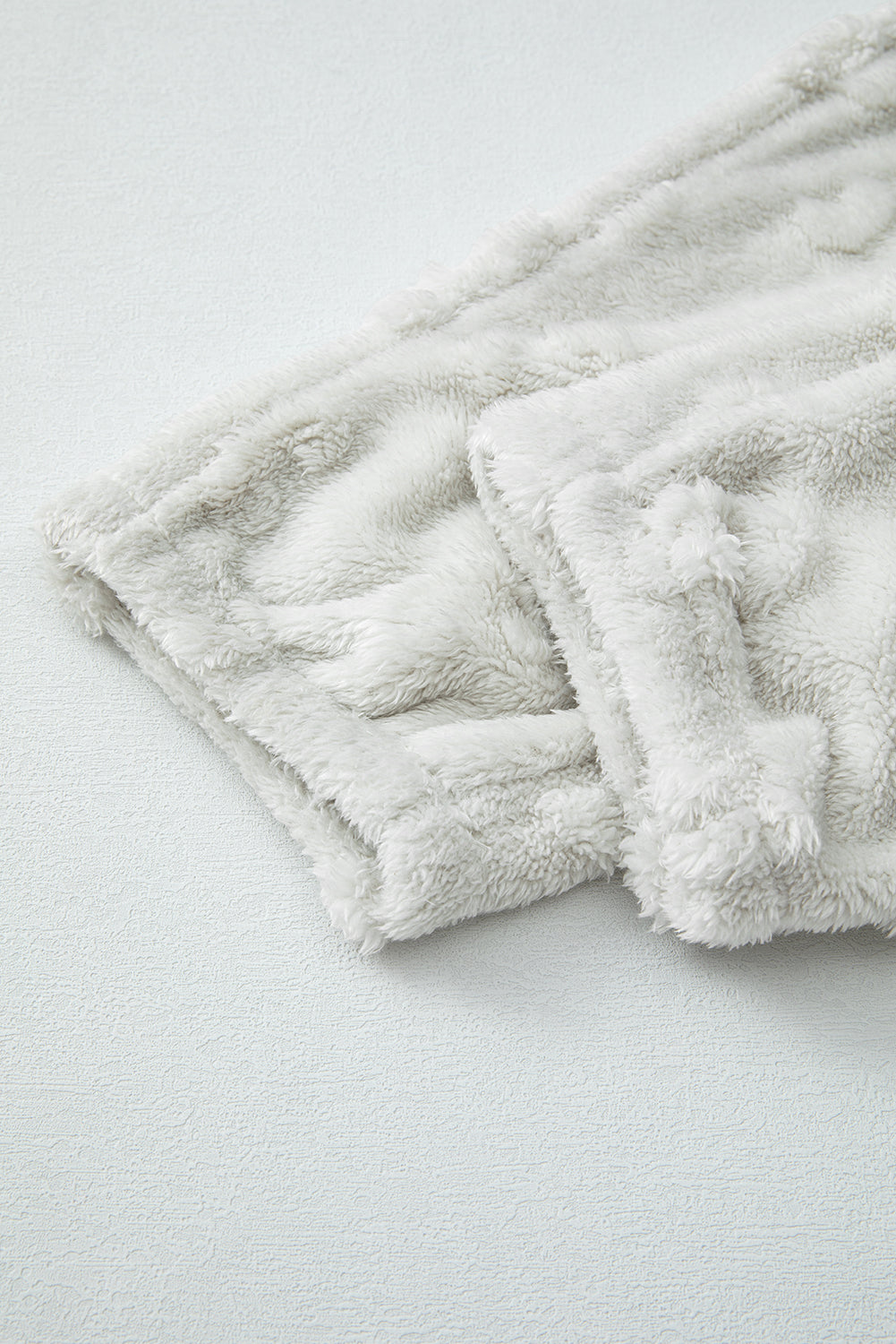 Leopard Textured Fleece Lounge Set