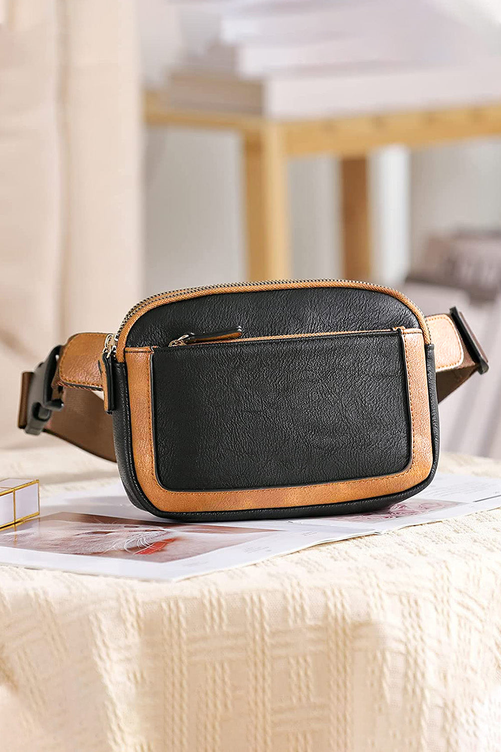 Colorblock Crossbody Bag