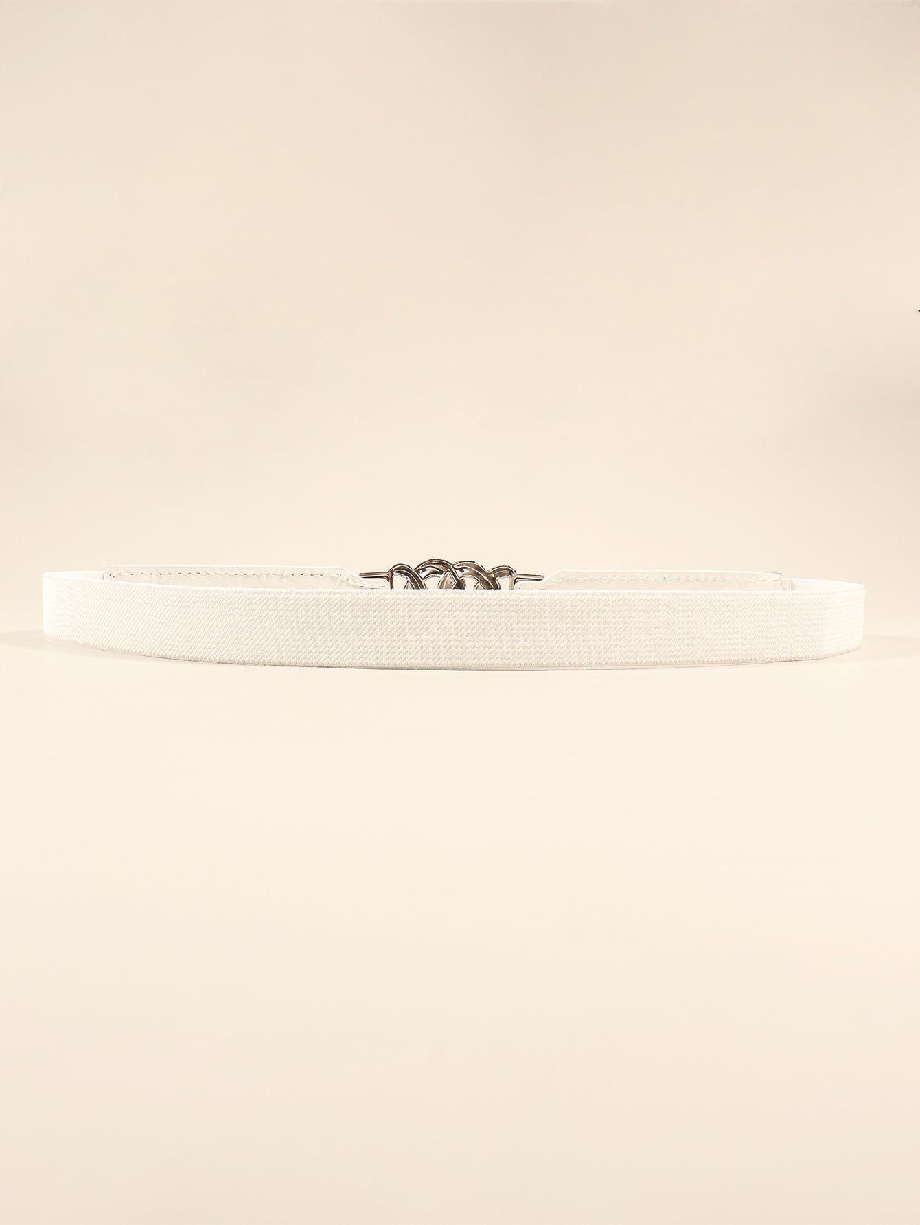 Flirty Elastic Belt with Gold Buckle