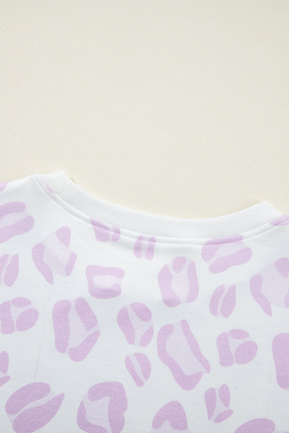 Pink Leopard Animal Print Loungewear Set