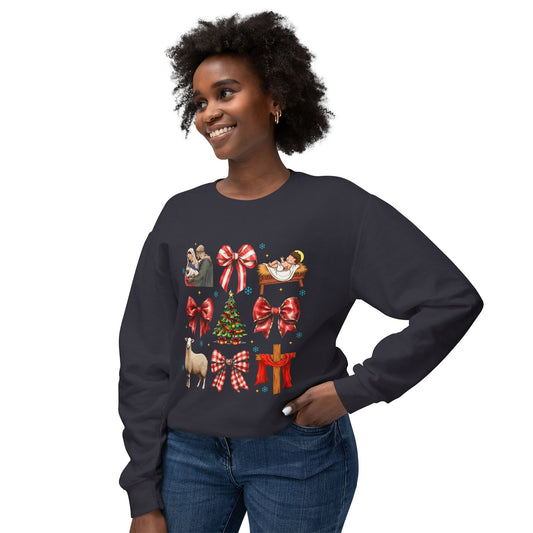 Festive Christian Christmas Sweatshirt