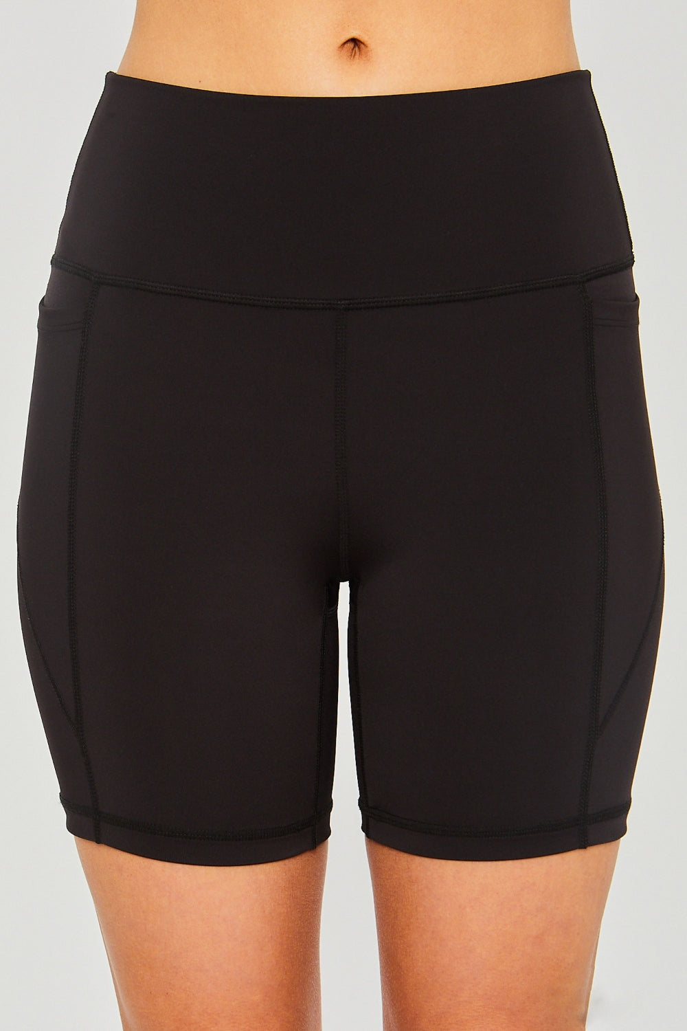 High Waist Active Shorts
