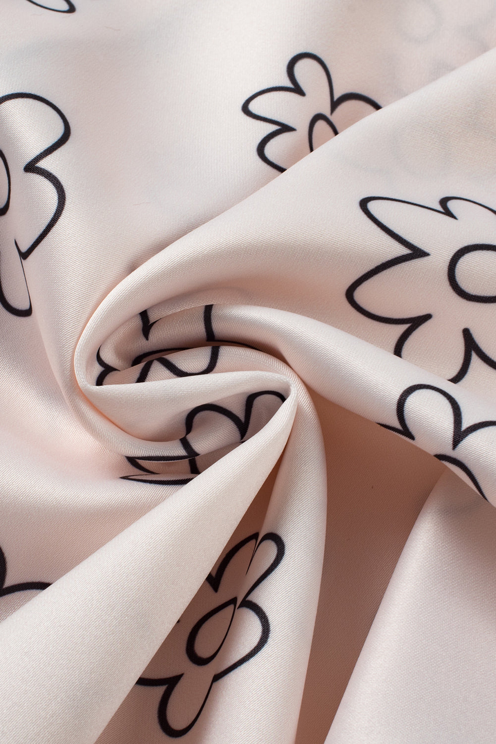Dreamy Beige Floret Pajama Set