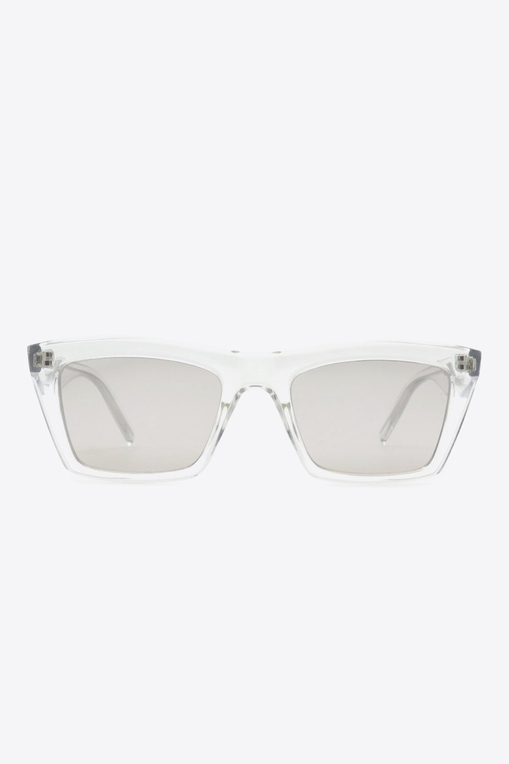 Clear Rectangle Frame Sunglasses