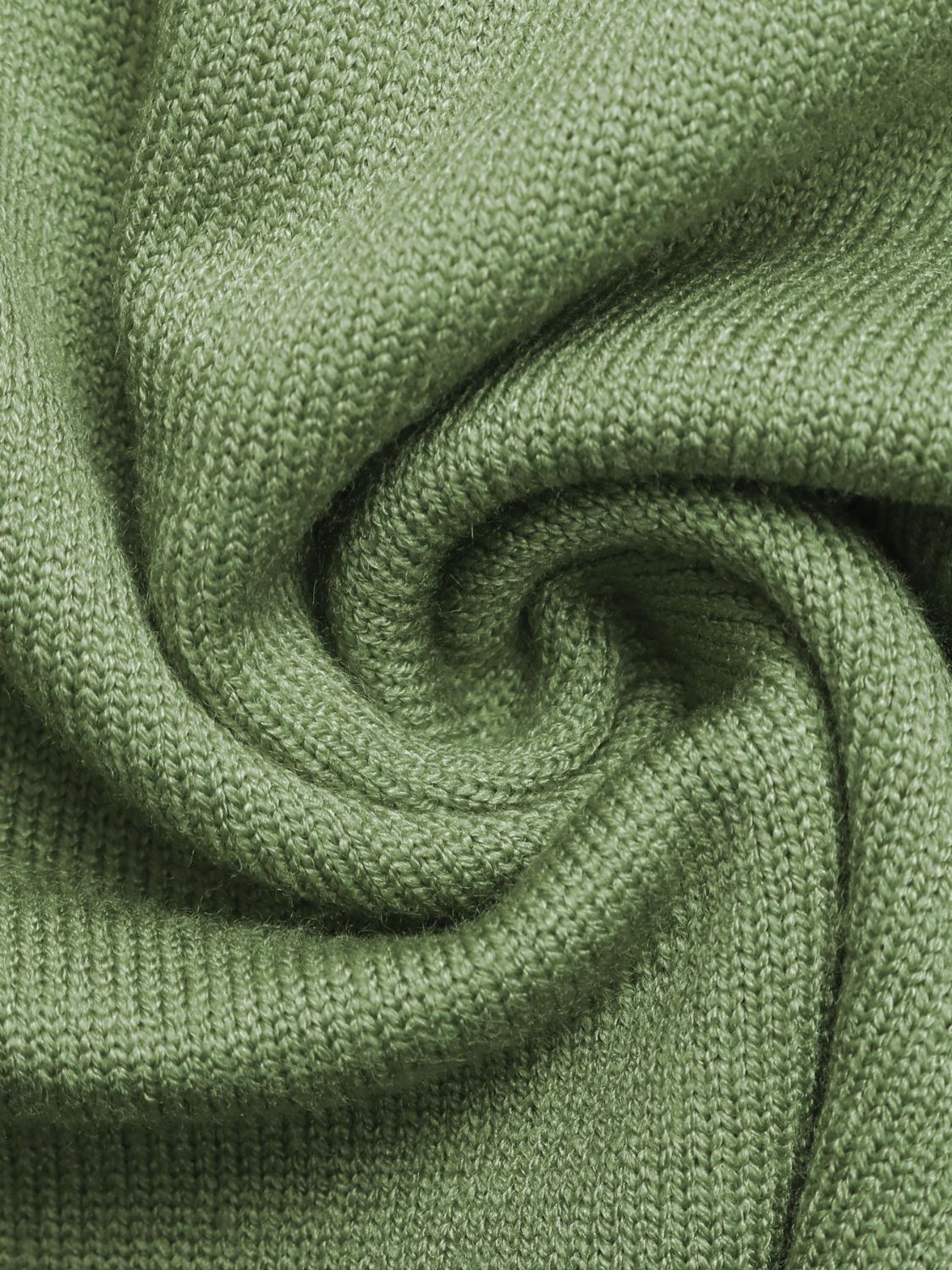 Lime Quarter Zip Long Sleeve Knit Top
