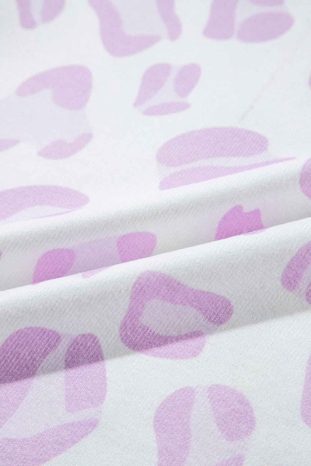 Pink Leopard Animal Print Loungewear Set
