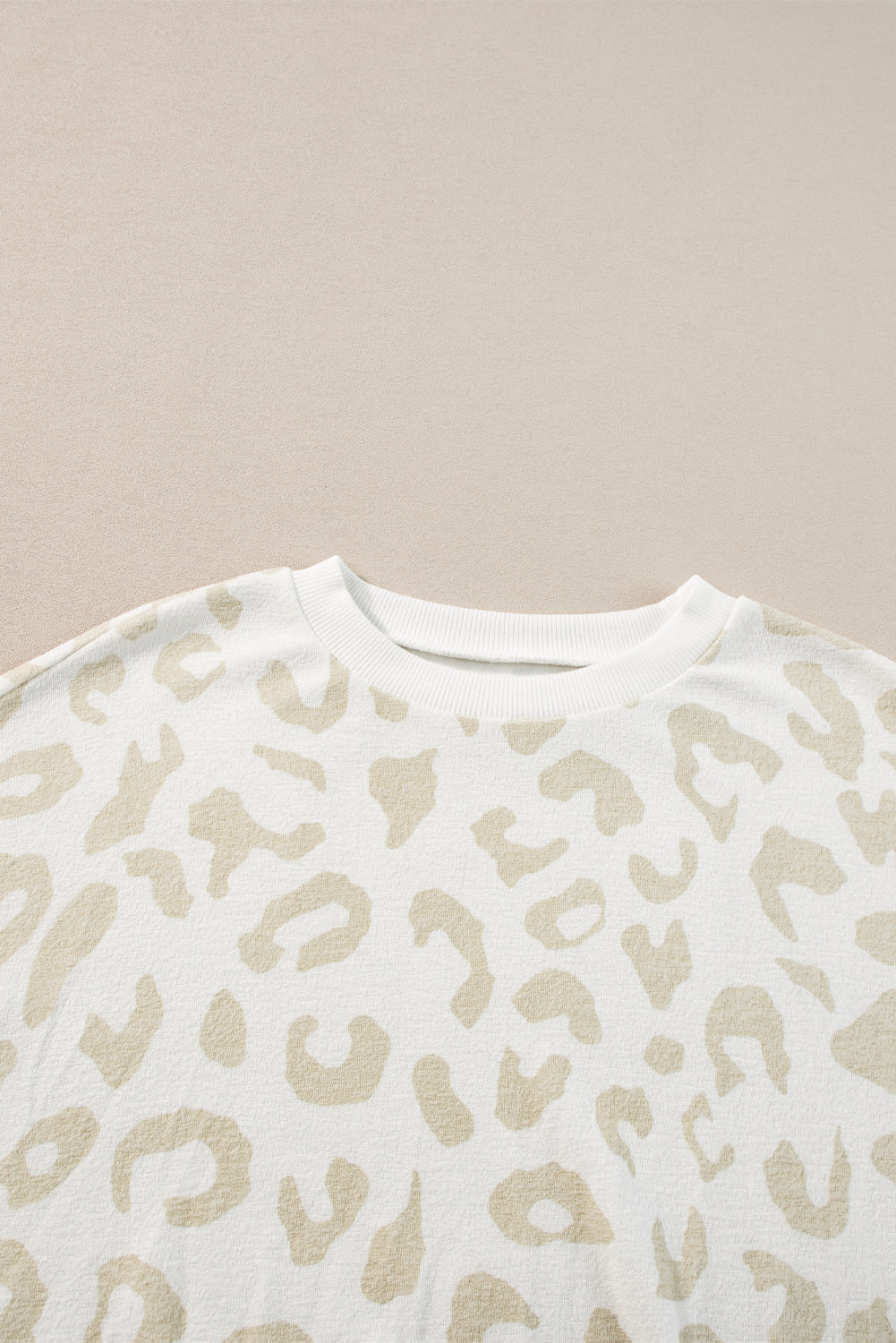 White Leopard Lounge Set