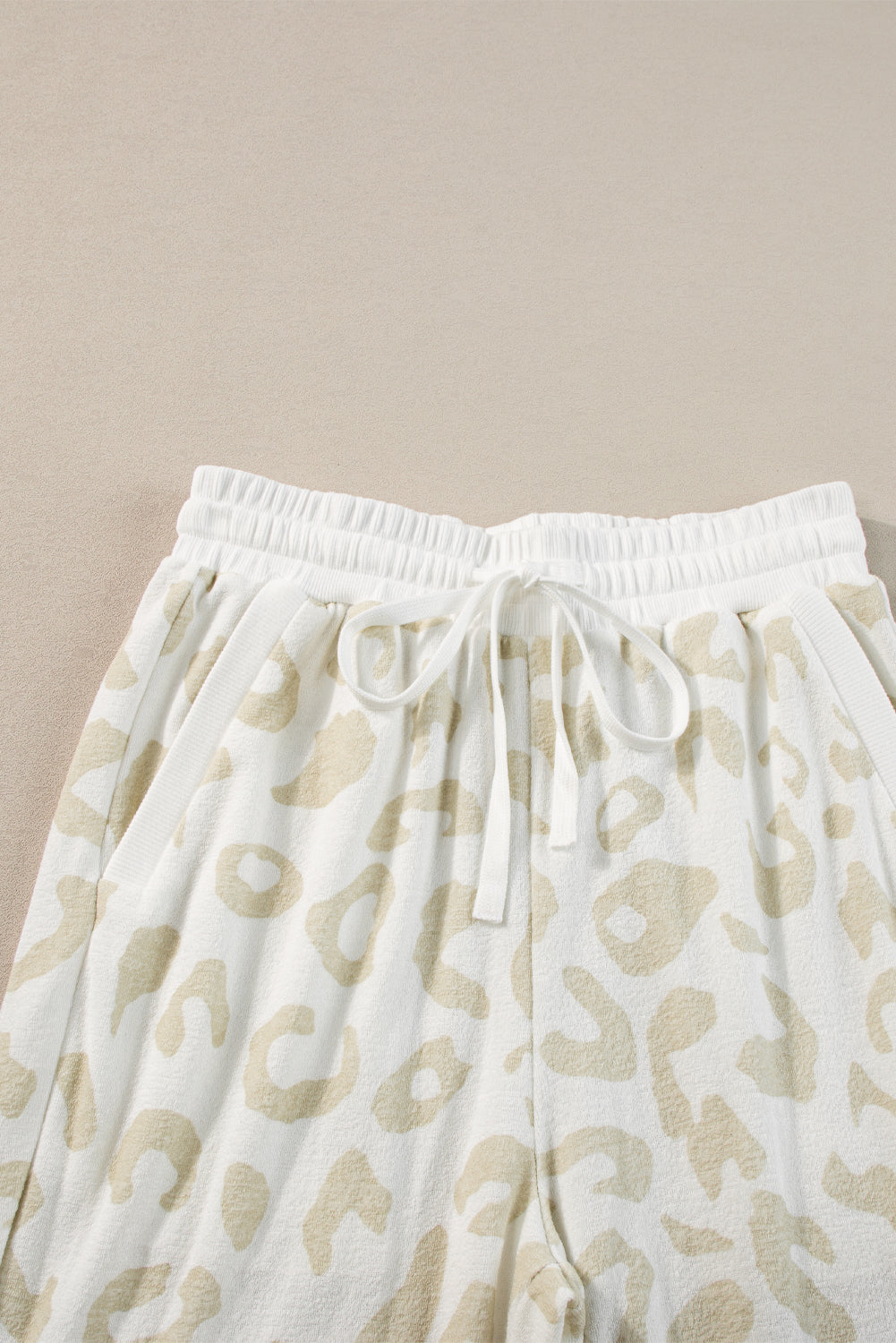 White Leopard Lounge Set