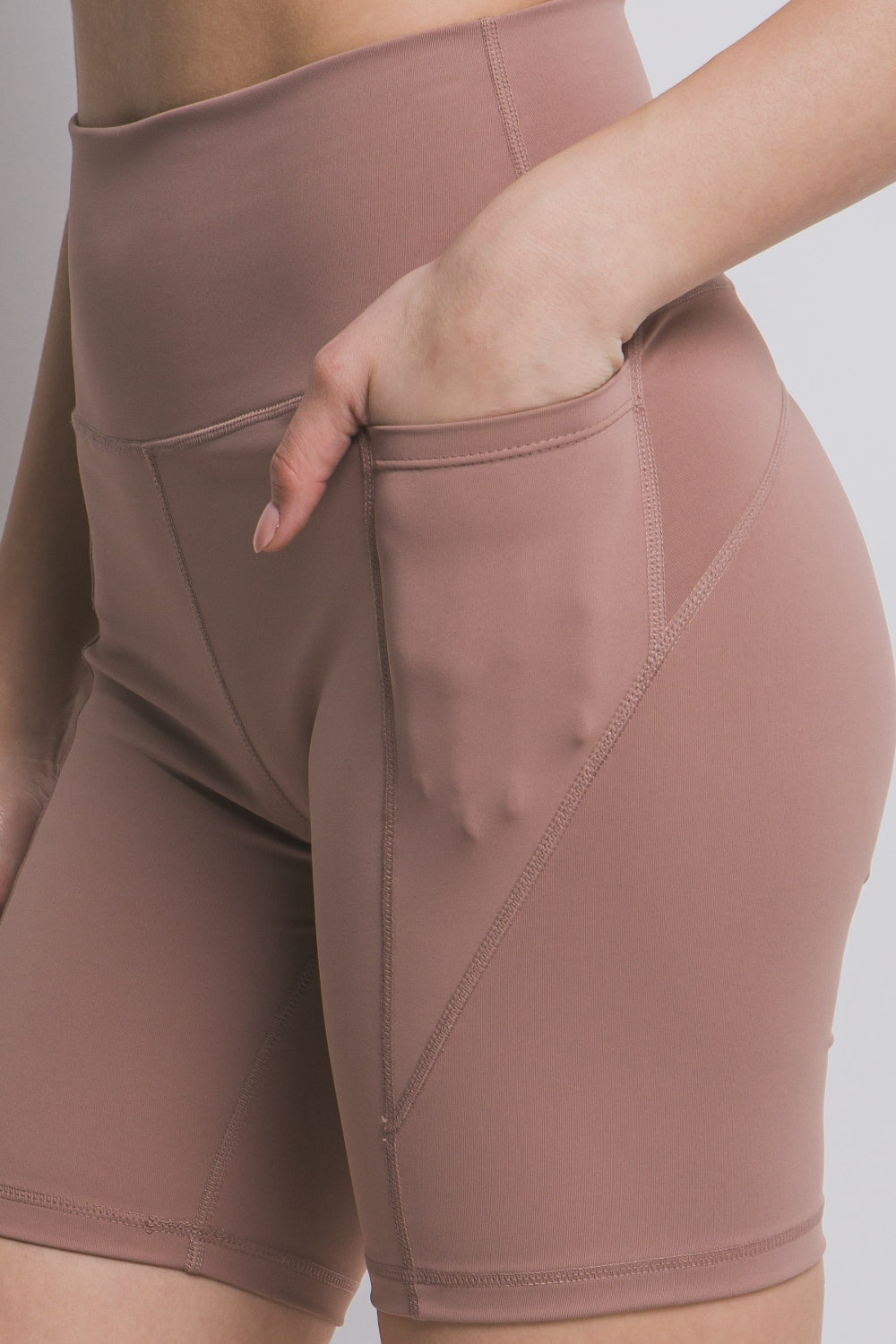High Waist Active Shorts