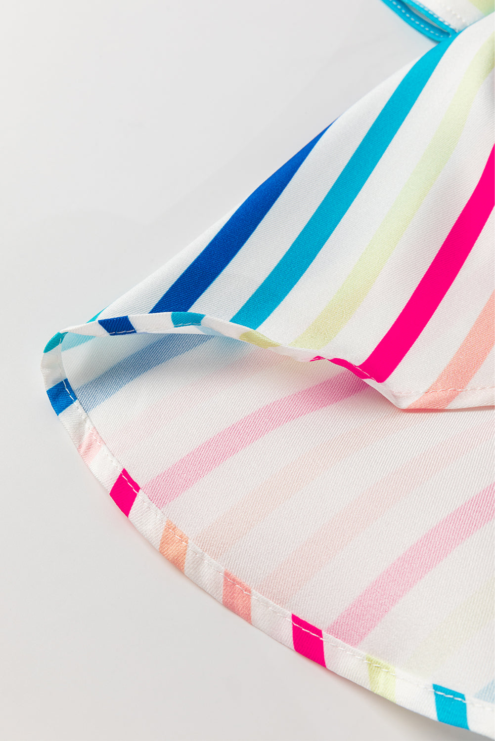 Pink Stripe Button Up Casual Shirt