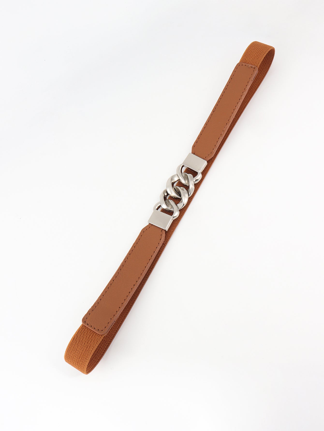 Flirty Elastic Belt with Gold Buckle