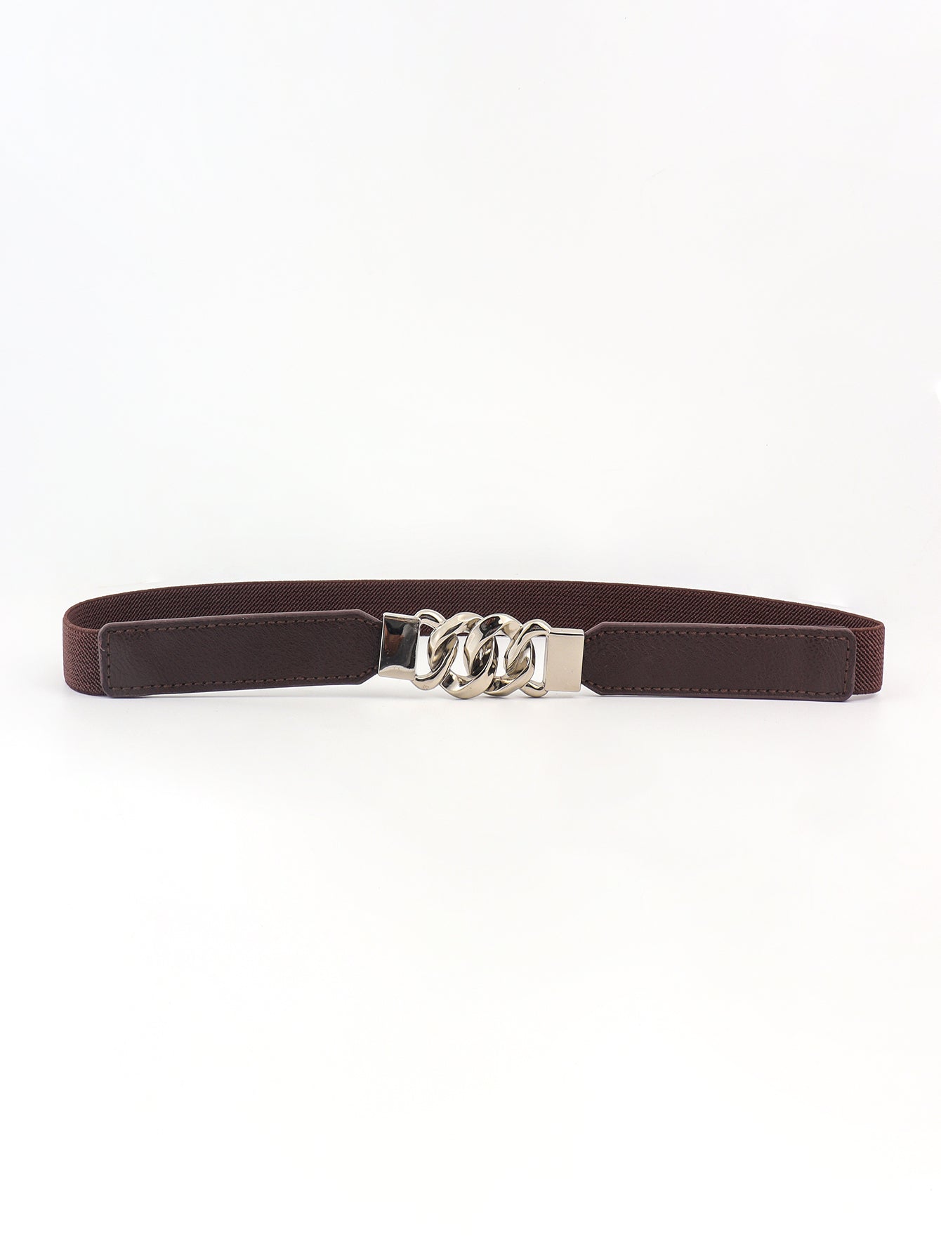 Flirty Elastic Belt with Gold Buckle
