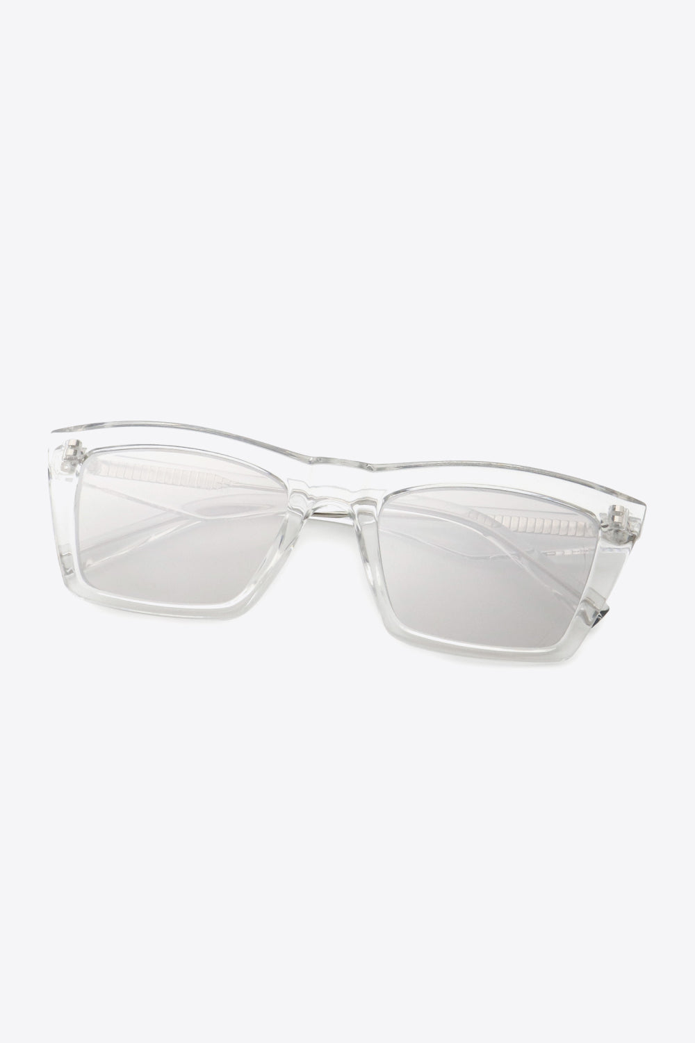 Clear Rectangle Frame Sunglasses