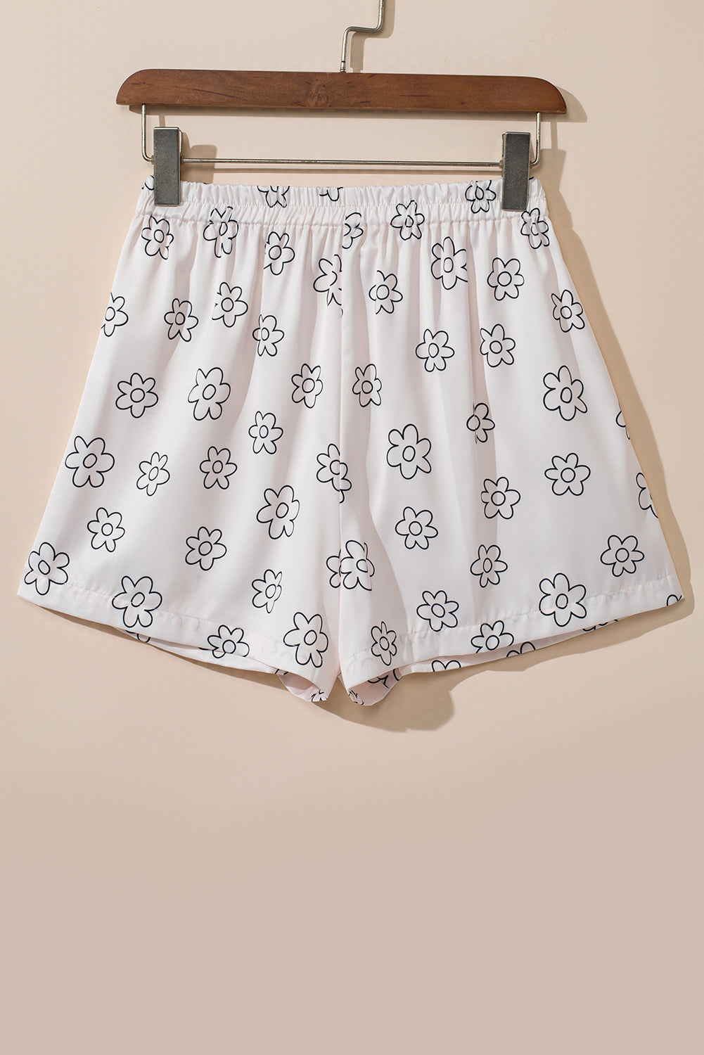 Dreamy Beige Floret Pajama Set