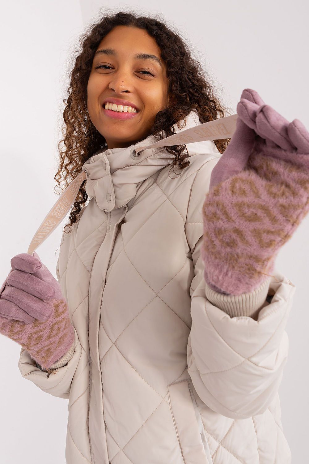 Embroidered Floral Gloves
