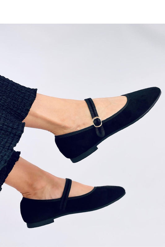 Suede Mary Jane Ballet flats