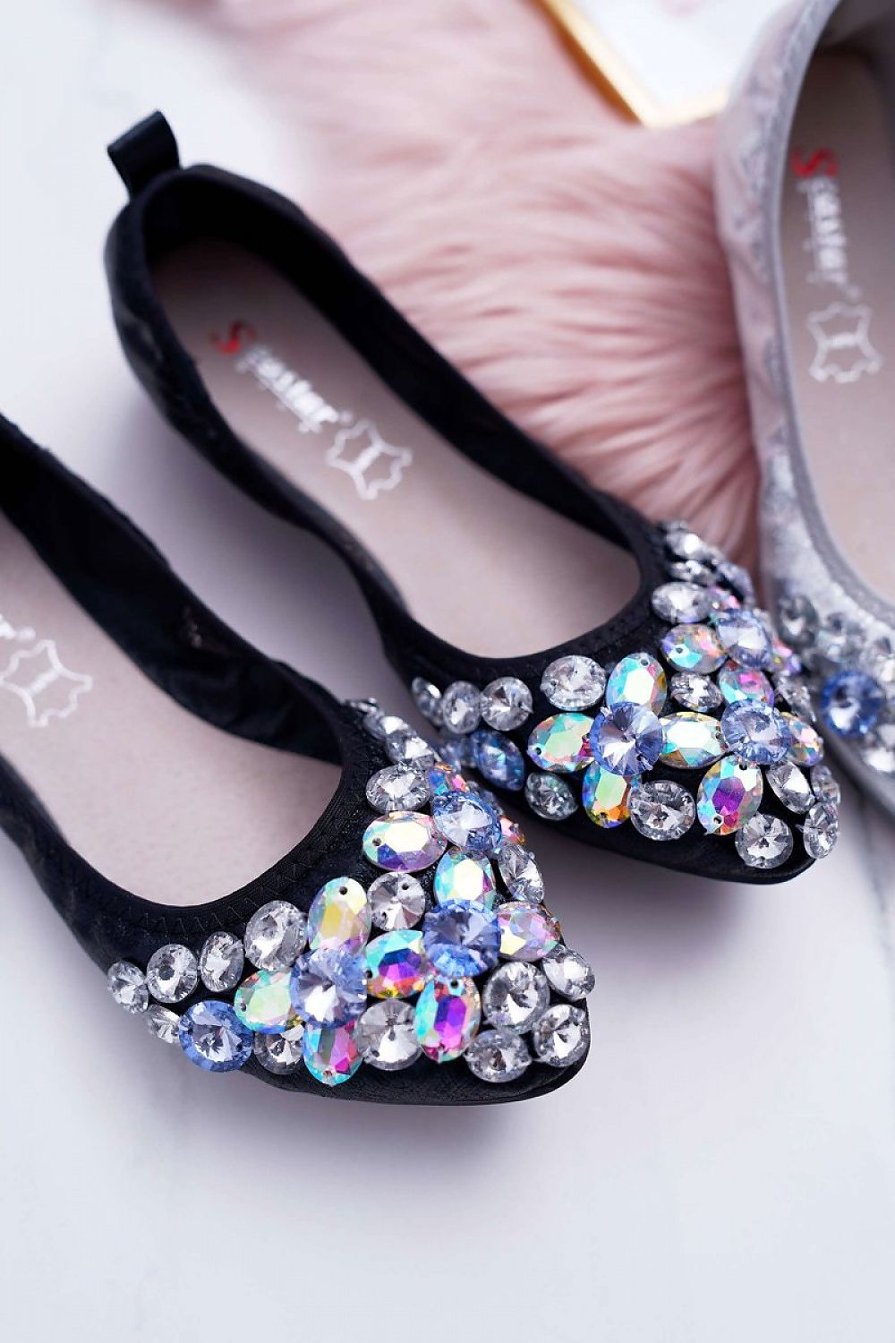 Rhinestone Ballet flats